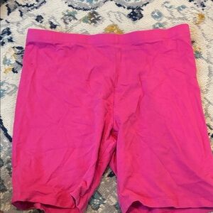 Wonder Nation Vibrant Pink Bike Shorts